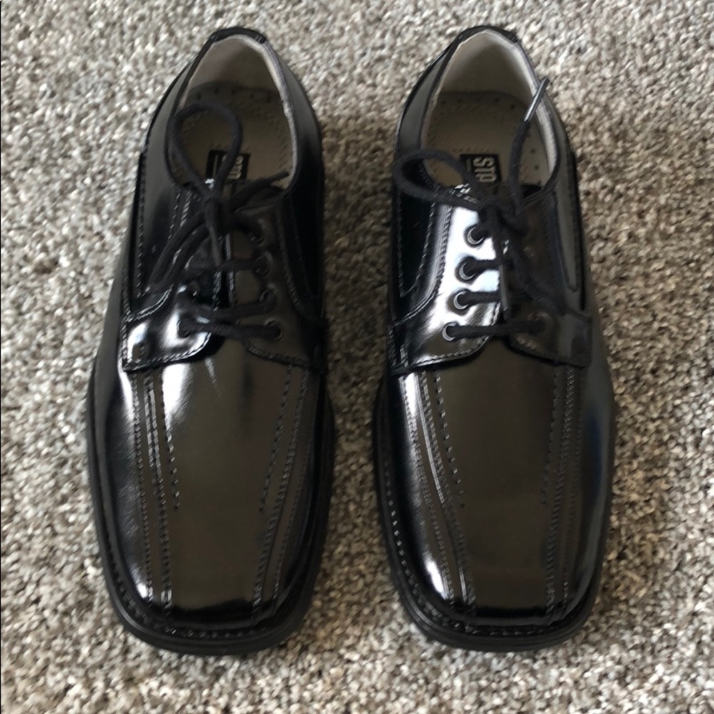 Stacy Adams black dress shoes- NEW